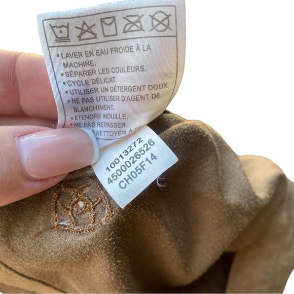 Ariat Western Fringe Shasta Snap Shirt Button Down Faux Suede | Size: XXL - Picture 10 of 12